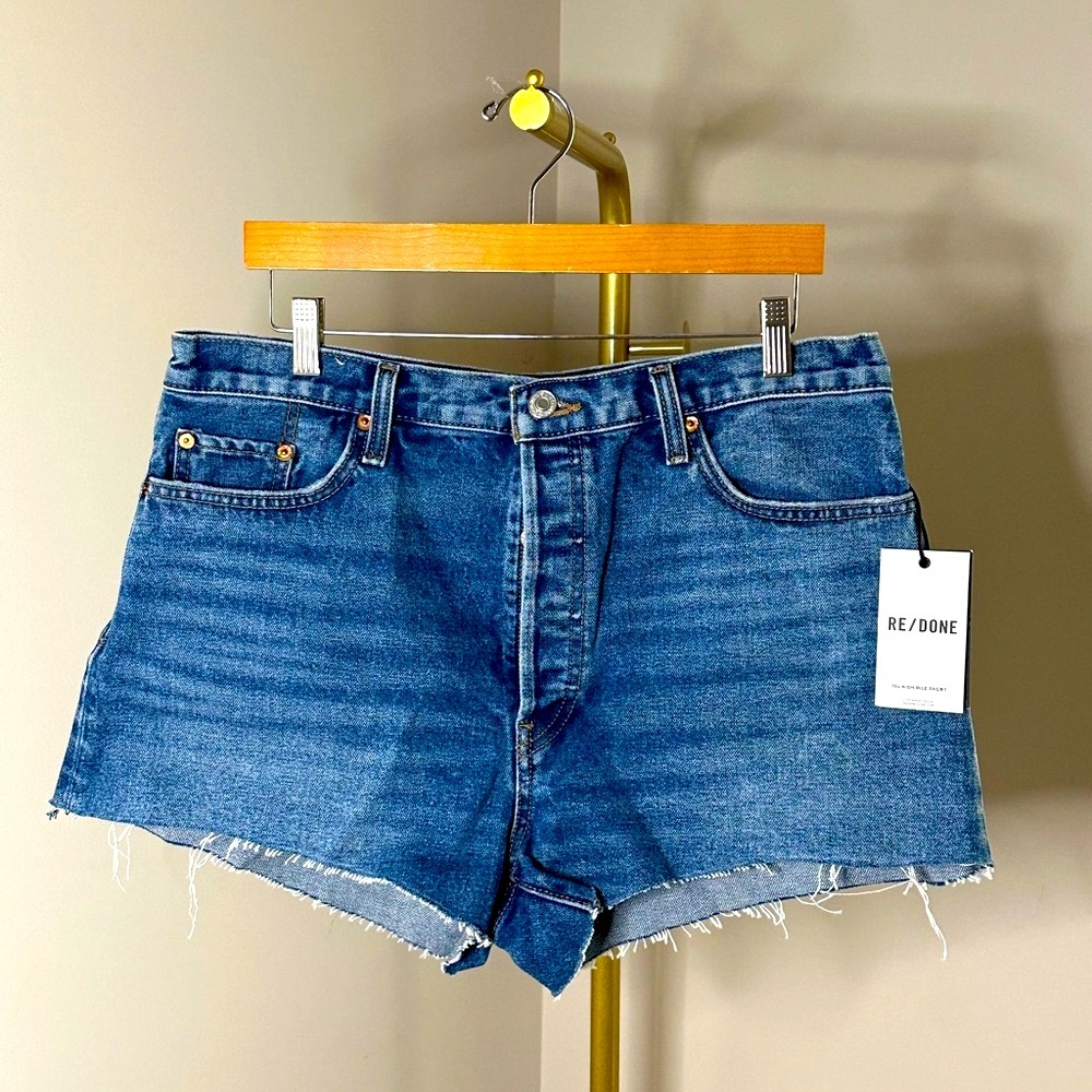 NWT RE/DONE Size 32 70s Jean Short - Picture 5 of 8